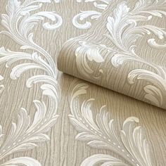 a close up view of a wallpaper with an intricate design on the back side