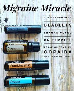 Doterra Migraine Blend, Fragrance Wheel, Young Living Oils Recipes