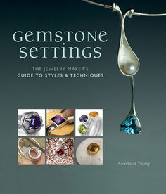 Gemstone Settings is the most in-depth, technical guide to stone setting. Jewelry makers will enjoy an encyclopedic overview, which features an extensive summary of stone-setting and techniques for creating beautiful gemstone jewelry, from basic bezels and prongs to pave, carre, clusters, and numerous others--including cold joins, precious metal clay, settings for fragile stones, and settings that allow the stones to move. You'll also discover detailed information about stones and metals--includ Gemstone Settings, Texture Jewelry, Jewelry Making Instructions, Jewelry Photos, Clay Texture, Precious Metal Clay, Jewelry Techniques, Metal Clay, Contemporary Jewellery