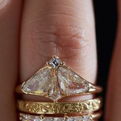 Moth Diamond Ring, Moth Diamond Engagement Ring, Exlectic Engagement Ring, Moth Wedding Ring, Bug Wedding Rings, Moth Engagement Ring, Unique Fine Jewelry, Unusual Engagement Ring, Maximalist Wedding Ring