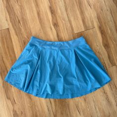 Nike Tennis Skirt With Built In Shorts Size Xl. Never Worn Before. Nike Tennis Skirt, Nike Skirts, Nike Tennis, Tennis Skirt, Nike Blue, Nike Women, Tennis, Womens Skirt, Color Blue