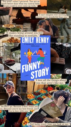 Funny Story by Emily Henry book aesthetic The Wedding People Book Aesthetic, Book Lovers Fanart Emily Henry, Emily Henry Funny Story Aesthetic, Emily Henry Books Aesthetic, Book Lovers Emily Henry Fan Art