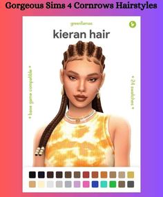 I'm so glad I found this Sims 4 Black Hair CC Finds List! It's so hard finding cute diverse hairstyles, but this Sims 4 hair dump has a little bit of everything from Dreads, Afros, Curls, Waves, Braids, And Updos! Sims 4 Curly Hair, Afro Textured Hair