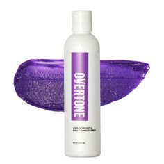 Nwt Vibrant Purple Daily Conditioner 8 Oz Refresh Your Hue With Our Color Depositing Daily Conditioners! Our Less-Toxic, Revitalizing Coloring Conditioner Offers An Effortless Way To Rejuvenate Your Hair Color, While Hydrating And Restoring Luminosity. Perfect For Everyday Use To Keep Color Bright Or As An Extra Boost When Your Hair Feels Dull. Natural Oils Like Jojoba And Coconut Provide Weightless Hydration That Your Hair And Scalp Will Love! The Failproof Application Is Easy To Use And Will L Violet Purple Hair, Overtone Hair, Bright Purple Hair, Daily Hair Routine, Healthy Colors, Dyed Hair Purple, Color Conditioner, Hair Textures, Hair Color Purple