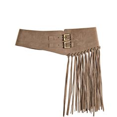 BERGE Contour Leather Fringe Belt ($175) ❤ liked on Polyvore featuring accessories, belts, taupe, fringe belt, cowboy belt, taupe belt, cowgirl belts and western belts Belt Cowgirl, Belts Western, Belt Western, Rave Looks, Cowgirl Belts, Look Boho Chic, Money Belt