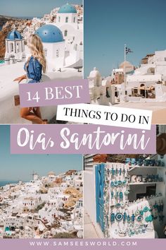 the best things to do in oia san antonio