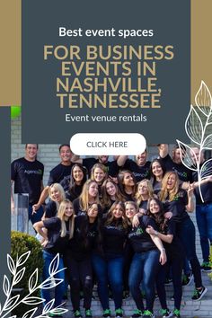 Best event spaces for business events in Nashville, Tennessee | Event venue rentals Glamping Recipes, Stay Private, Entertainment Book, Event Space Rental, Celebration Dinner, Things To Do In Nashville, To Do In Nashville