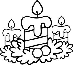 Christmas Candles Coloring Page #2 Xmas Drawing, Candle Drawing, Christmas Coloring Sheets, Candles Christmas, Christmas Coloring Books, Christmas Stencils, Fall Coloring Pages, Christmas Kids, Flower Coloring Pages