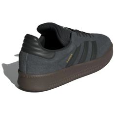 Adidas Original Samba XLG ‘Grey Black Gum’: “The XLG version of the Samba features a sleek grey and black design with a gum sole for a modern, urban touch.” Samba Shoes, Adidas Samba Og, Adidas Original, Black Gums, Modern Urban, How To Measure, Go Up, To The End, Adidas Samba