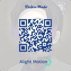 a qr - code for an avatar is shown in this screenshot from the game color walk