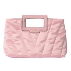 DESCRIPTION Victoria's Secret quilted pink satin clutch bag 12x7" Secret Wallet, Satin Quilt, Pink Wristlet, Velvet Clutch, Pink Quilts, Party Clutch, Pink Chevron, Chevron Quilt, Victoria Secrets