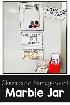 classroom management for marble jar