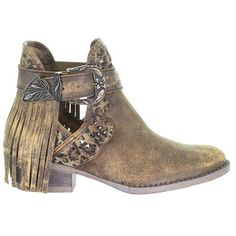 Corral are a super fun, affordable, pair of slip on booties for any day of the week! The fashion forward distressed look has a beautiful detailed embroidery. Style with your favorite jeans or dress perfect for an outdoor concert. Dress up these ankle boots to highlight the fringe accent. Feel comfortable all night long with the cushioned footbed. Size: 6.5.  Color: Brown.  Gender: female.  Age Group: adult.  Pattern: leopard. Concert Dress, Cowboy Casual, Embroidery Boots, Cowboy Ankle Boots, Casual Ankle Boots, Outdoor Concert, Boots Ankle, Mid Heel, Healthy Happy