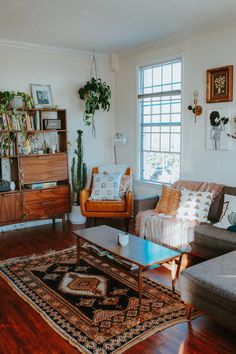 the living room is clean and ready for someone to use it as a coffee table