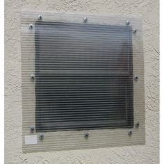 Storm-Busters Clearview hurricane panel. Storm-Busters 48-in x 96-in Clear Polycarbonate Hurricane Shutters | SBCV 48X96 Storm Preparedness, Accordion Shutters, Window Protection, Polycarbonate Panels, Shutters Exterior, Storm Door, Window Shutters, Home Safety, New Energy