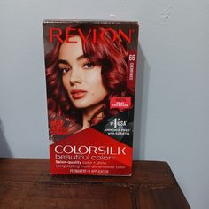 Vibrant Red Hair Dye Red Hair Dye Colors, Red Hair Dye, Vibrant Red Hair, Dyed Red Hair, Dye Colors, Xmas List, Hair Dye Colors, Hair Dye, Revlon