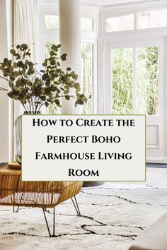 Creating the perfect boho farmhouse living room is all about blending rustic charm with relaxed, eclectic vibes—something I absolutely love! I start with natural textures, like wood furniture, wicker baskets, and soft linen throws, which immediately bring a cozy, warm feel to the room. I layer in earthy tones—think beige, terracotta, and deep greens—along with plenty of plants to breathe life into the space. And I can’t forget those unique, handmade touches—macramé wall hangings or boho-style lighting— to make it truly feel like home. Linen Throws, Boho Style Lighting, Bohemian Style Interior, Farmhouse Living Room, Boho Farmhouse, Feel Like Home, Farmhouse Furniture, Linen Throw