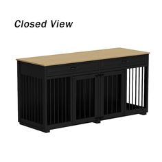 Extra Large Dog Crate, Double Dog Crate, Indoor Dog House, Wooden Dog Kennels, Wooden Dog House, Dog Kennel Furniture