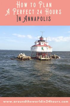 a lighthouse with the words 24 hours in anapolis