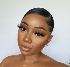 Gel Short Hair Black Women, Parking Gel Hair Styles For Ladies With Attachment, Noir Hairstyles, Packing Gel Hairstyle Women, Slick Back Bun Natural Hair 4c, Gel Hair Hairstyles For Black Women, Freeze Hairstyles, Parking Gel Hair Styles For Ladies, Parking Gel