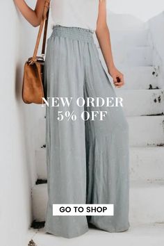 Women's Fashion Comfortable Casual Printed Wide Leg Loose Pants Summer High-waisted Wide Leg Pants Solid Color, Summer High-waisted Wide Leg Pants In Solid Color, Non-stretch Wide Leg Jumpsuits And Rompers For Summer, Solid High-waisted Spring Jumpsuits And Rompers, Casual Long Pants Jumpsuits In Solid Color, Casual Long Pants Jumpsuits And Rompers, Casual Full-length Jumpsuits And Rompers For Spring, Non-stretch Wide Leg Jumpsuits And Rompers, Solid Color Summer Jumpsuits With Wide-leg Pants