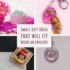 small gift ideas that will fit inside an envelope or keychain for someone's birthday