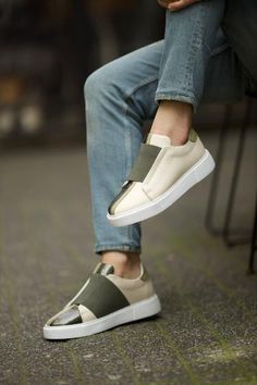 Product: Beige Green Laceless Slip-On Sneakers Collection: Spring – Summer 2022 Color code: Beige Green Shoes sole: Eva Rubber Inner Lining: Calf Skin Lining Shoes Material: Leather Available Size: 39-40-41-42-43-44-45 Package Include: Shoes

Product: Beige Green Laceless Slip-On Sneakers

Collection: Spring – Summer 2022

Color code: Beige Green

Shoes sole: Eva Rubber

Inner Lining: Calf Skin Lining

Shoes Material: Leather

Available Size: 39-40-41-42-43-44-45

Package Include: Shoes Green Color Combinations, Beige Sneakers, Loafer Sneakers, Green Beige, Eva Sole, Monk Strap, Height And Weight, Lace Boots, Belt Size