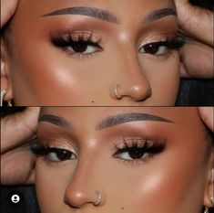 Sultry Eye Makeup, Mekap Mata, 20 Makeup, Makeup For Black Skin, Barbie Makeup, Brown Skin Makeup, Swag Makeup, Smink Inspiration, Dope Makeup