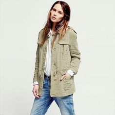 Free People Paint Splattered Cargo Jacket Details Include: Paint Splatter, Tortoise Shell Buttons, Pockets, Drawstring For Customizable Silhouette Never Worn!!! Size Xs Spring Utility Distressed Outerwear, Spring Utility Outerwear With Distressed Details, Casual Distressed Outerwear For Work, Winter Distressed Outerwear, Buffalo Jeans, Jacquard Jacket, Free People Clothing Boutique, Free People Jacket, Cargo Jacket