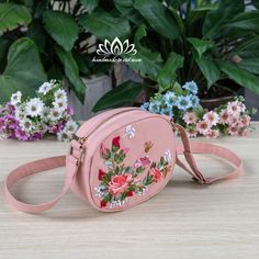 Hello! Welcome to my store! Wish you have a satisfying purchase！ When you have to think of a beautiful, meaningful, impressive gift for your lover, mother or friends then this will be the perfect choice for you! ⭐Now, if you need to move anywhere without carrying too many items, this will be the perfect product for you. With dimensions of 7.9x 6.3x2.3in/20cm x 16cm x 6cm, this bag can accommodate phones, wallets, keys, and other necessary items. ⭐The bag is firmly sewn and durable over time, and the unique ribbon embroidery technique brings surprises to the user. Important: ⭐The product is handmade, so the size is approximated ⭐The actual product color may differ from the photos shown, as every monitor/mobile display has a different ability to display colors. It may also vary based on your Pink Shoulder Bag For Everyday Use, Pink Shoulder Bag For Everyday Use On Mother's Day, Cute Shoulder Bag With Detachable Strap For Gift, Pink Embroidered Bag For Gift, Cute Embroidered Rectangular Shoulder Bag, Pink Embroidered Bags For Gifts, Everyday Pink Embroidered Bag, Embroidered Satchel Bag For Gift, Embroidered Satchel Bag As A Gift