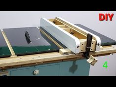 an image of a machine that is working on some woodworking workbench with the words diy below it