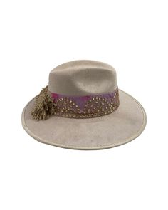 Rosa Palo Artisan Hat - Beautiful handmade hat - This beautiful rosa palo hat is the perfect statement piece for your #OOTD, for any occasion, any season! It features a gorgeous tie dye band with gold details and pom pom details on thhe back. This is the perfect hat for a girl who loves to stand out. Details & Fit - One size fits all Suede Hat, Handmade Hat, Gold Details, One Size Fits All, A Girl, Statement Pieces, Pom Pom, Tie Dye, Ootd