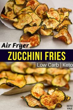 zucchini fries with low carb keto