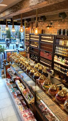 a store filled with lots of different types of food