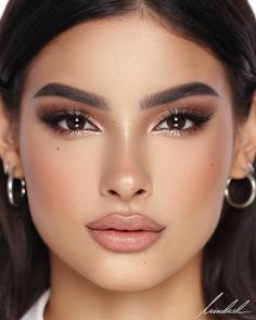 Signature Makeup Look, Make Up Diy, Natural Summer Makeup, Wedding Hairstyles And Makeup, Smink Inspiration, Natural Makeup Tutorial, Brown Makeup, Makijaż Smokey Eye