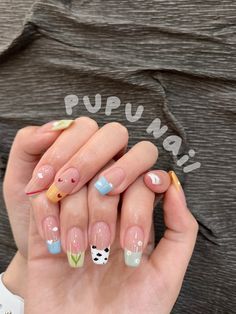 Funky Nail Art Acrylic, Nails Acrylic Coffin, Hello Nails, Blush Nails, Nail Art Designs Diy, Classy Acrylic Nails, Pretty Gel Nails