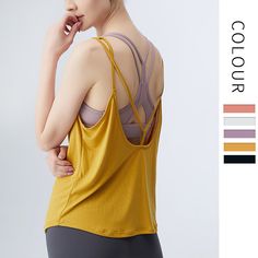 Buy More! Save More!

Back hollow thin belt female top yoga fitness vest female sling dry breathable hoodie loose thin Suspenders For Women, Yoga Fitness, New Outfits, Tank Top Fashion, Camisole Top, Open Shoulder Tops, Womens Tops, Yoga, Tank Tops