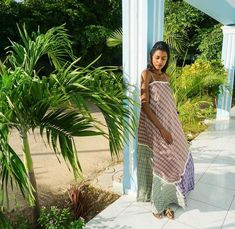 Shop designer resort wear & vacation fashion dresses| Sandhya Garg Brown Maxi Dresses