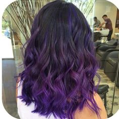 Dark Purple Hair Color Ideas, Dark Purple Hair Color, Purple Hair Color Ideas, Lilac Hair Color, Purple Hair Color, Lilac Hair