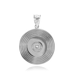 PRICES MAY VARY. vinyl record disc necklace pendant or bracelet charm ✅STERLING SILVER STYLE –Each and every piece is designed by hand and brought to life in authethic solid.925STerling Silver. We polish it to perfection by our experienced group of artisans and master jewelers. The most value oriented of the metals Silver can fit everyones lifestyle. ✅TOP QUALITY, AMERICAN MADE – Claddagh Gold is a family-run small business with experience in jewelry going back decades. Today, our workshop is lo Sterling Silver Round Disc Locket Jewelry, Music Pendant Necklace, Silver Music-themed Metal Necklace, Music-themed Sterling Silver Necklace, Music-themed Sterling Silver Pendant Necklace, Sell Gold, Disc Necklace, Unisex Gifts, Coin Pendant