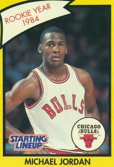 michael jordan basketball card from the chicago bulls