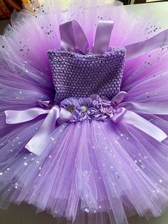 Sparkly Lavender Tutu dress- First Birthday Lavender Tutu, Smash cake, glittery Lavender Tutu - Cake Lavender, White Barefoot Sandals, Bug Costume, The Mask Costume, Birthday Smash Cake, Tulle Tutu Dress, Handmade Tutu