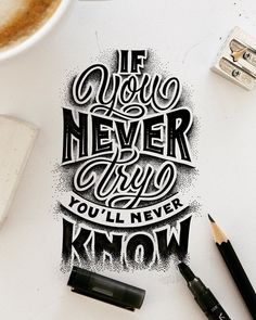 Different Lettering Styles, Different Lettering, Hand Lettering Styles, Muster Tattoos, Hand Lettering Art, Calligraphy Quotes, Hand Lettering Quotes, Drawing Quotes