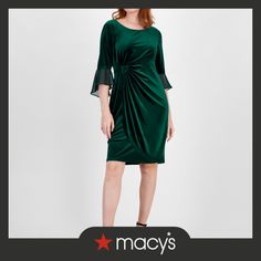 in stock Bell Sleeve Dress, Bell Sleeves, Dresses With Sleeves, Pick Up, In Store, Buy Online, Velvet, Free Shipping