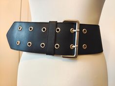 Wide leather 90's belt, made in Germany Very good condition and quality  Real leather  Belt length (when it is fastened) at longest position: 87 cm / 34" Length at shortest position: 68 cm / 27" Width : 8 cm/ 3,1" Wide Belts, Wide Leather Belt, Style Rock, Belt Length, Suspender Belt, Rock Style, Suspenders, Leather Belt, Real Leather