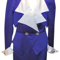 S 12...Purple 2pc Jacket & Dress New! No Risk...No Fit Solution... Open Return In 2-Days & Returned In The Same Condition. Upscale Quality Boutique And Designer Garments. Some May Have Been Tried On, While Other Are New. Some May Have Minor Imperfections Or/And Blemishes Not Noticeable To A Critical Eye. Due To Agreements We Are Prohibited From Listing Designer Names Of These Royal Long Sleeve Fitted Dresses, Royal Style Fitted Formal Sets, White Fitted Jacket Dress For Formal Occasions, Formal White Fitted Jacket Dress, Royal Long Sleeve Formal Dresses, Elegant Purple Evening Sets, Purple Long Sleeve Sets For Evening, Designer Names, Designer Name