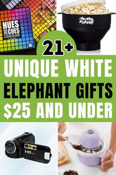 unique white elephant gifts under $ 25 are perfect for kids and adults to give in the holiday season