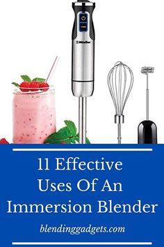 the words 11 effective uses of an immersion blender