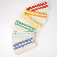 Our linen napkins are designed as reusable napkins, and have ric rac details. Animal Themed Birthday Party, Unique Hostess Gifts, Animal Candles, Cake Wraps, Large Cupcake, Animal Parade, Fabric Napkins, Birthday Garland, Fabric Napkin