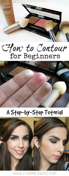 How To Contour For Beginners, Contour For Beginners, Maybelline Contour, How To Contour Your Face, Contouring For Beginners, How To Contour, Eyeliner Designs, Makeup Tutorial Foundation, Brown Lipstick